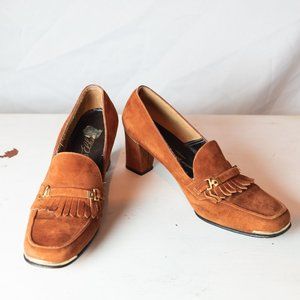 Vintage 1960s Newton Elkin Healed Loafer